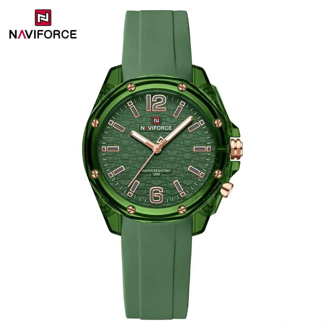 Naviforce NF6103 BlushTime — Emerald Green